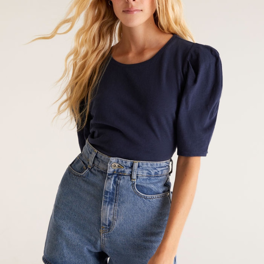 Sky Slub Top